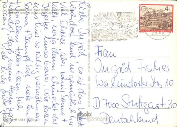 Obergurgl Soelden Tirol Hotel Austria im Schnee Ski – Bild 2