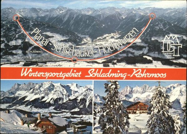 Schladming Obersteiermark Rohrmoos Weltmeisterschaftsregion Dachs