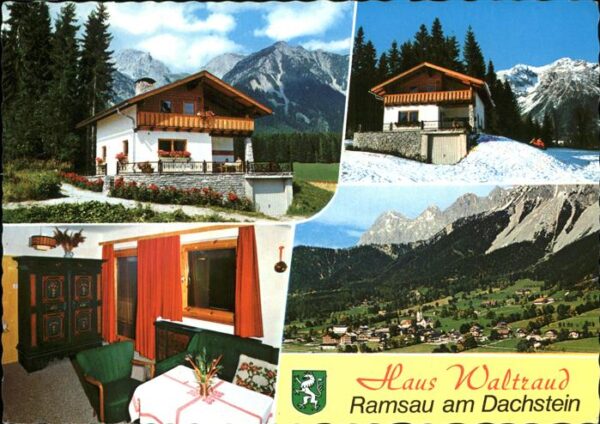 Ramsau Dachstein Steiermark Haus Waltraud Wappen