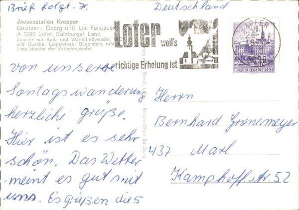 Lofer Jausenstation Krepper – Bild 2