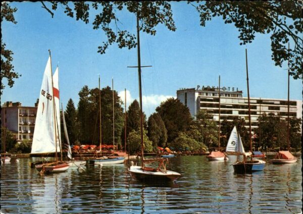 Poertschach Woerthersee Parkhotel Hotel Europa Segelboote