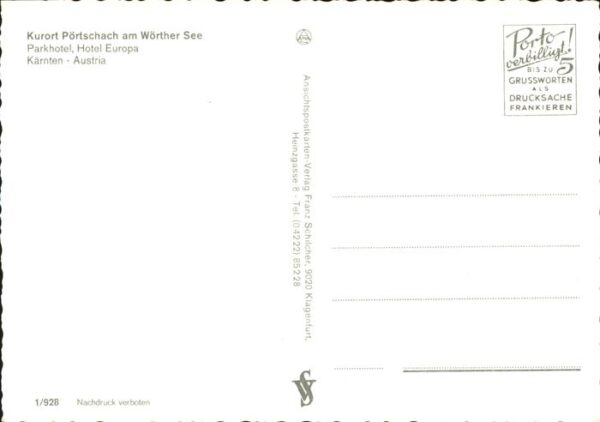 Poertschach Woerthersee Parkhotel Hotel Europa Segelboote – Bild 2