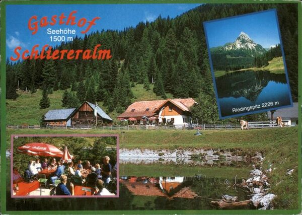 Zederhaus Gasthaus Schliereralm Familie Dorfer