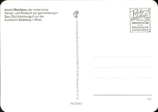 Mondsee Salzkammergut Salzkammergut – Bild 2