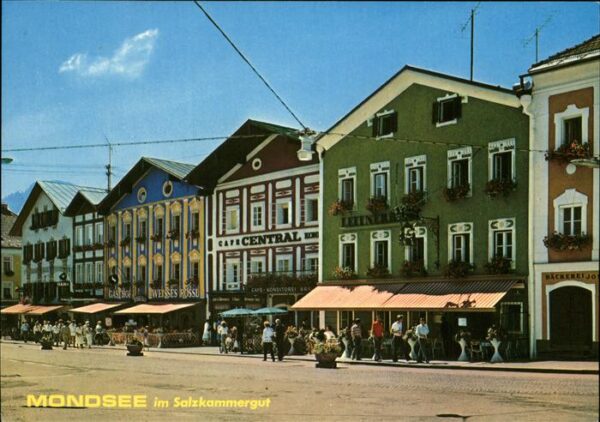 Mondsee Salzkammergut Hauptplatz