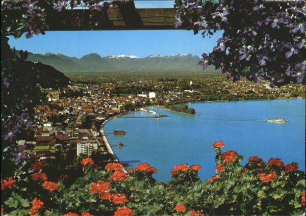 Bregenz Vorarlberg Panorama Bodensee