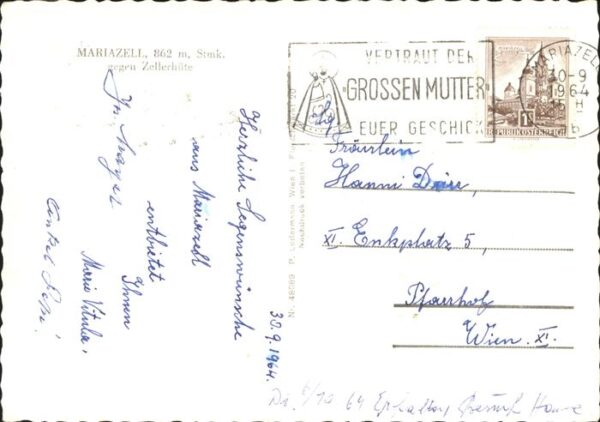 Mariazell Steiermark Panorama gegen Zellerhüte – Bild 2