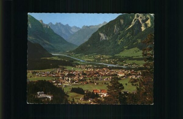 Reutte Tirol Panorama mit Lechtaler Alpen