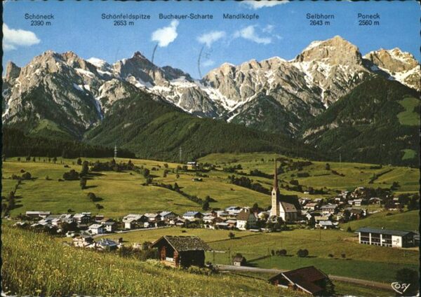 Maria Alm Steinernen Meer Panorama mit Alpen