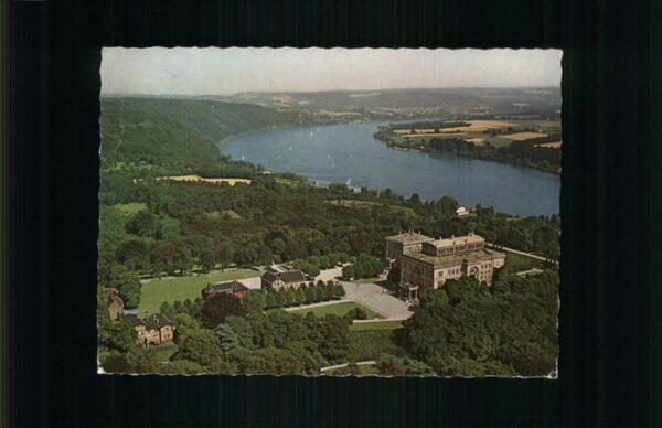 Essen Ruhr Fliegeraufnahme Villa Hügel Baldeneysee