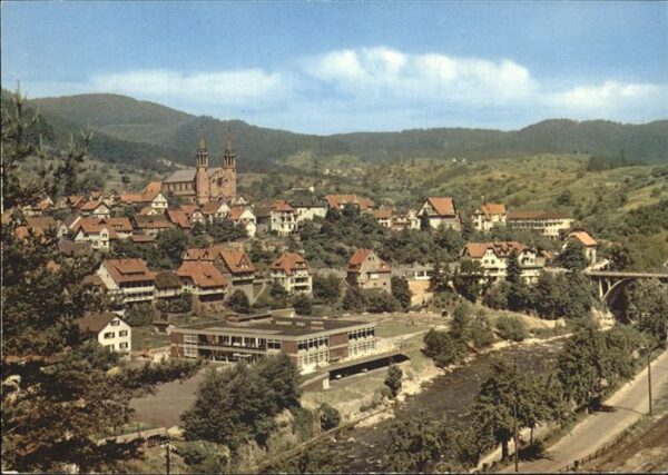 Forbach Baden Murgtal Panorama Kurhaus