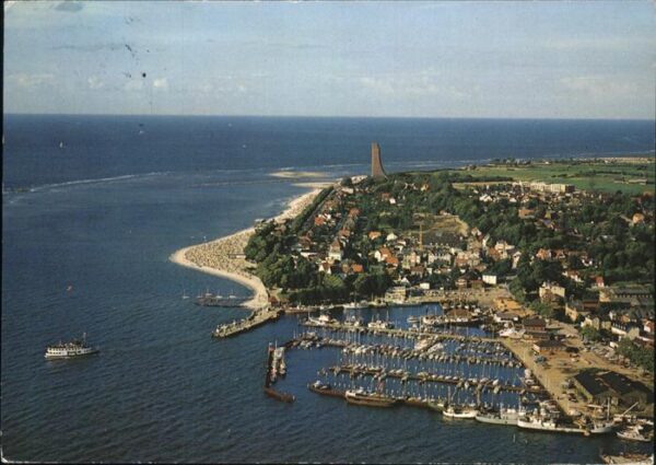 Laboe Fliegeraufnahme Panorama Hafen Marine-E