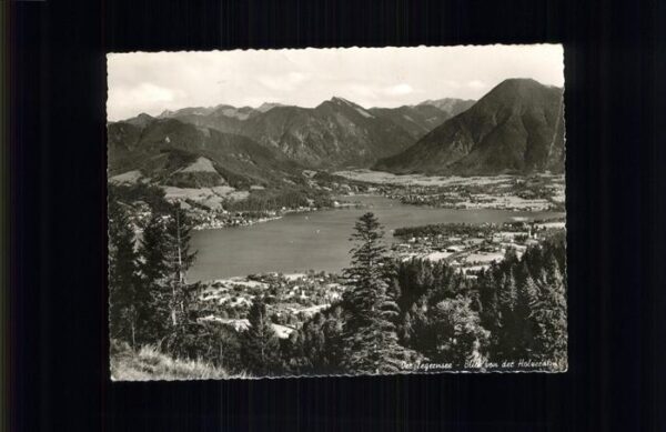 Bad Wiessee Panorama mit See Berge