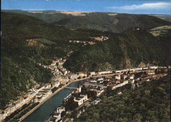Bad Ems Fliegeraufnahme an der Lahn