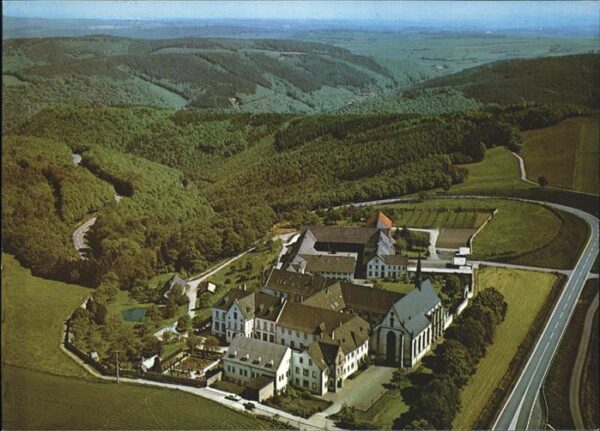 Heimbach Eifel Fliegeraufnahme Abtei Mariawald