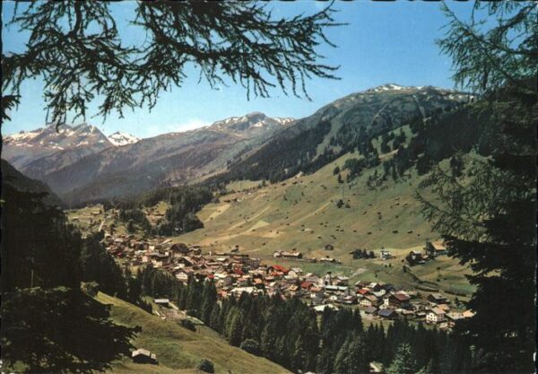 St Anton Arlberg Panorama Arlsberg