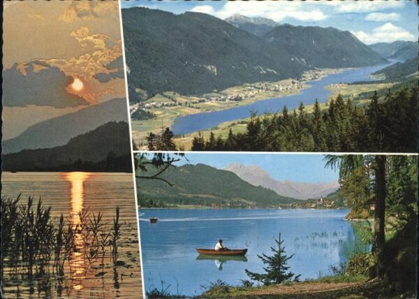 Weissensee Panorama mit See Berge