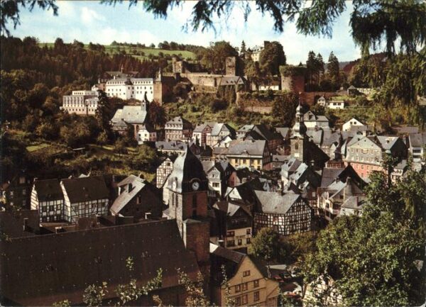 Monschau Panorama Montjoie