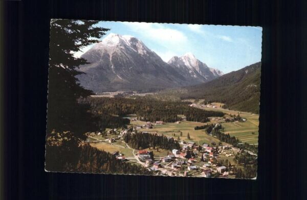 Leutasch Waidach Panorama Hohe Munde