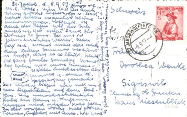 St Jakob Defereggen Ortsansicht mit Kirche – Bild 2