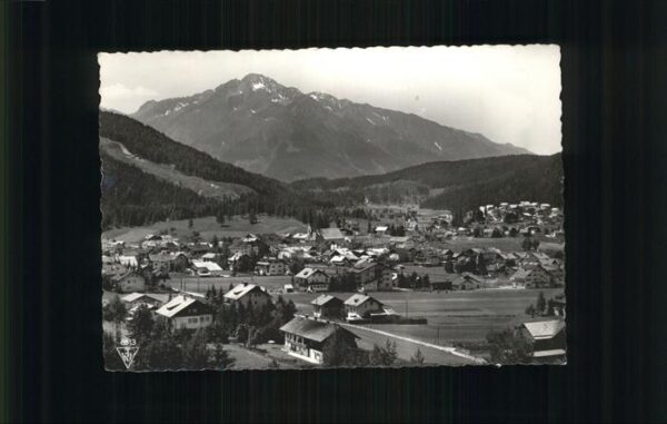 Seefeld Tirol Panorama gegen Hocheder