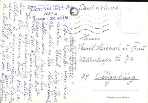 Brixen Suedtirol Gasthof Pension Geisler Bergkapelle Plo – Bild 2