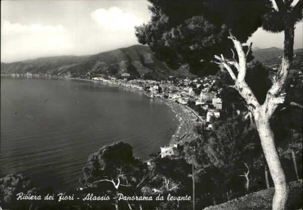 ALASSIO Savona Liguria IT Panorama da Levante Riviera dei Fiori