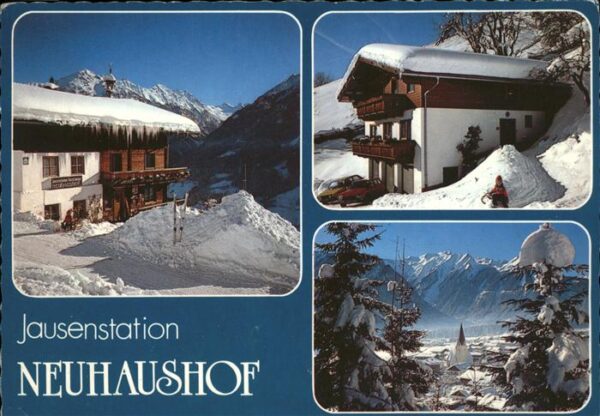 Neukirchen Grossvenediger Jausenstation Neuhaushof Winterimpressi