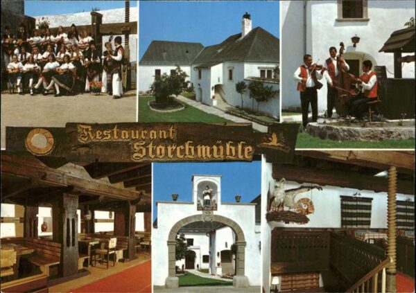 Oslip Burgenland Restaurant Storchmühle Trach