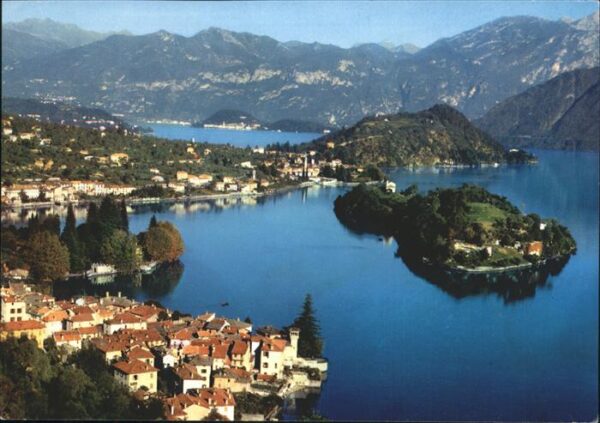 Bellagio Lago di Como Sala e Isola Comacina