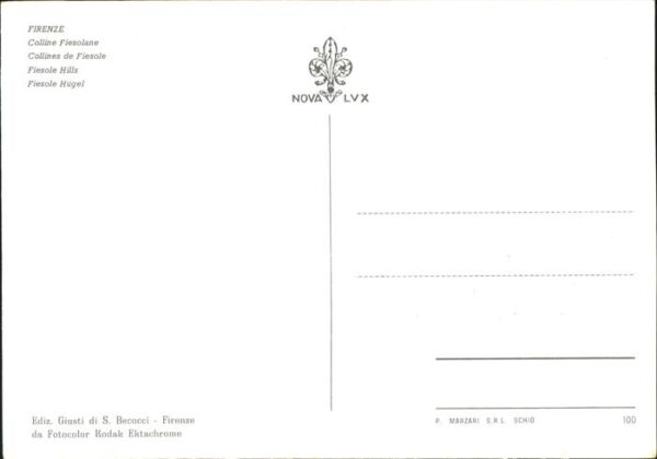 Firenze Florenz Colline Fiesolane – Bild 2