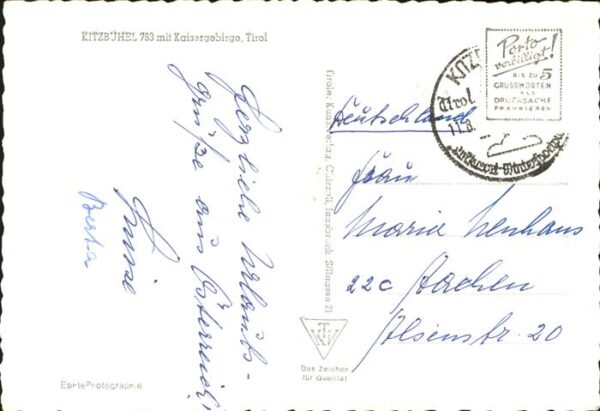 Kitzbuehel Tirol mit Kaisergebirge – Bild 2