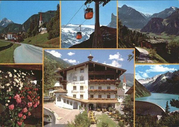 Hippach Hotel Gasthof Zenzerwirt Kabinenbahn St