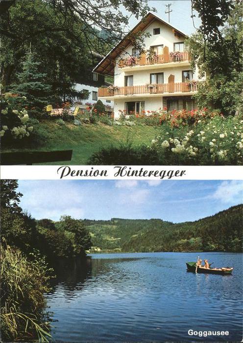 Feldkirchen Kaernten Pension Hinteregger Goggausee Paddelboo