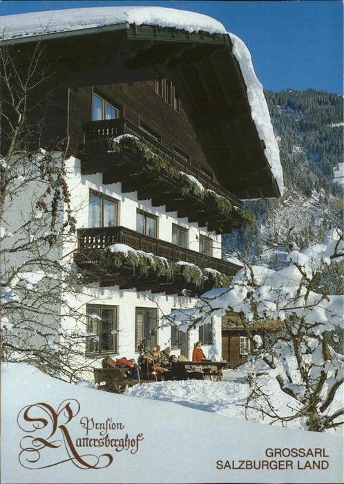 Grossarl Pension Rattersberghof Winterimpression