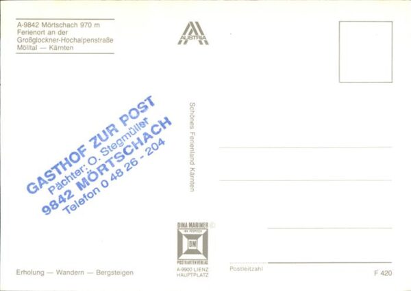 Moertschach im Mölltal Grossglockner Hochalpenstras – Bild 2