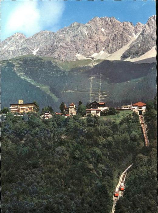 Innsbruck Hungerburg mit Nordkette Karwendelgebir