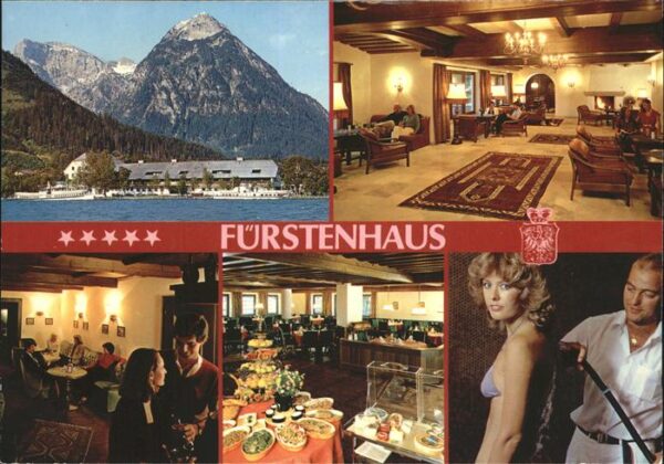 Pertisau Achensee Hotel Restaurant Fürstenhaus Wappen