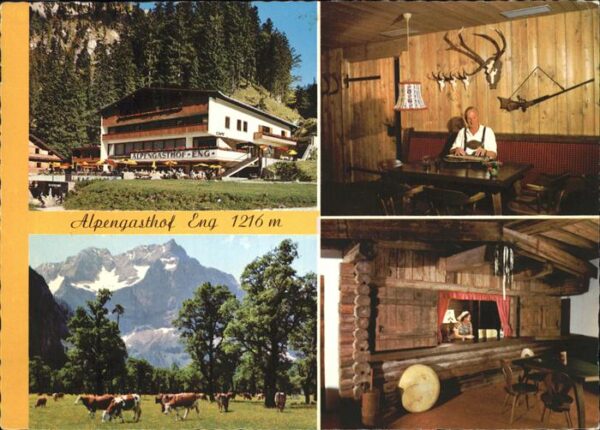 Hinterriss Tirol Alpengasthof Eng Grosser Ahornboden Vie