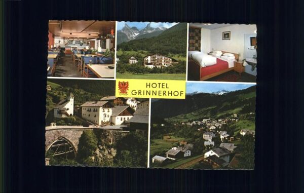 Grins Oesterreich Hotel Restaurant Grinnherhof Brücke Alp