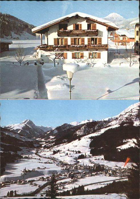 Kirchberg Tirol Pension Bergblick Wintersportplatz Alpe