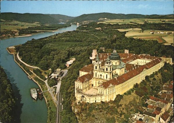 Melk Donau Benediktinerstift im Barockstil Erbauer