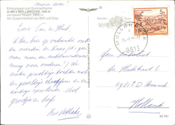 Moellbruecke Fliegeraufnahme Wappen – Bild 2