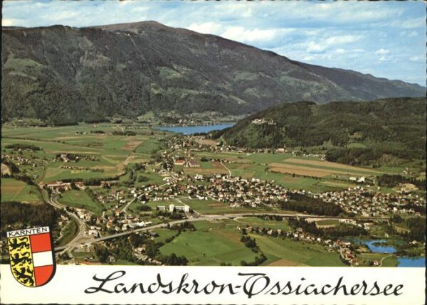 Landskron Kaernten gegen Ossiachersee Gerlitzen Burgruine