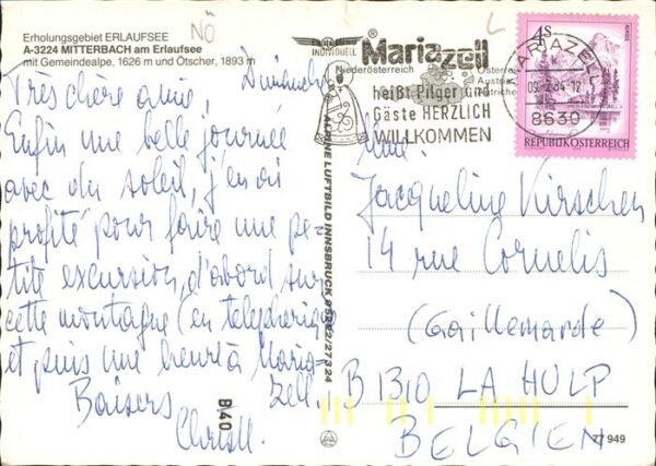 Mitterbach Erlaufsee mit Gemeindealpe und Ötscher Fliegerauf – Bild 2
