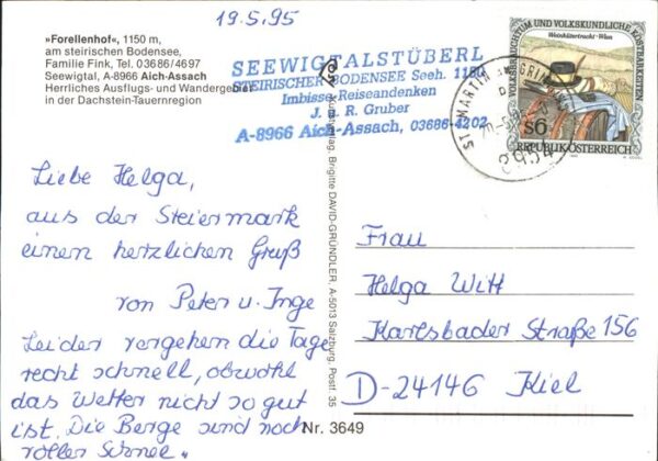 Aich Assach Steiermark Gasthof Forellenhof Steirischer Bodense – Bild 2