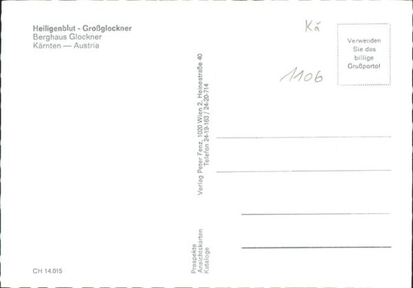 Heiligenblut Kaernten Ortsansicht mit Kirche Grossglockner Ho – Bild 2