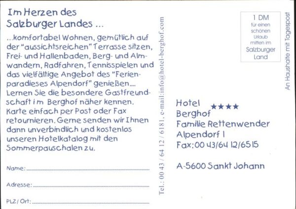 St Johann Pongau Salzburg Hotel Berghof Schwimmbad – Bild 2