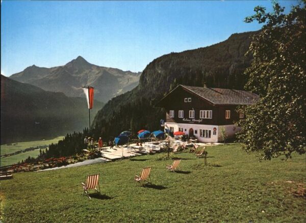 Hippach Rasthaus Wasserfall Schnitzlwirt Ziller