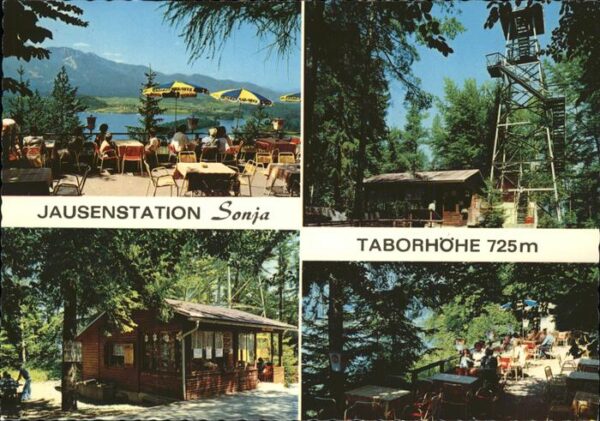 Egg Faakersee Jausenstation Sonja Taborhöhe Aussichts